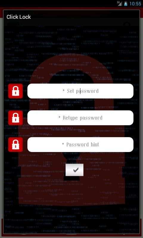 Click Lock [APP Locker] screenshot 1