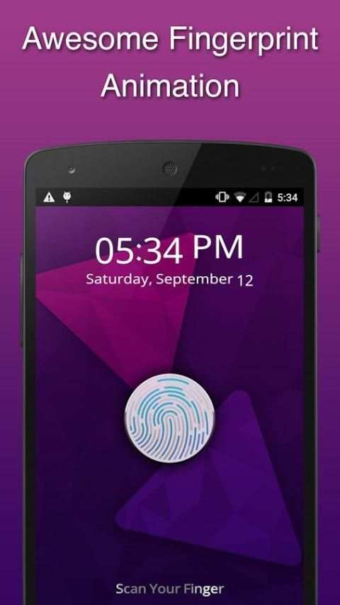 M Locker Fingerprint Prank screenshot 3