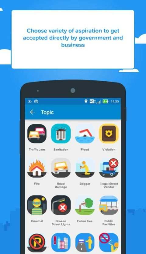 Qlue - City Improvement App 4 تصوير الشاشة