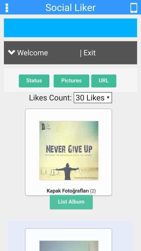 Social-Liker скриншот 2