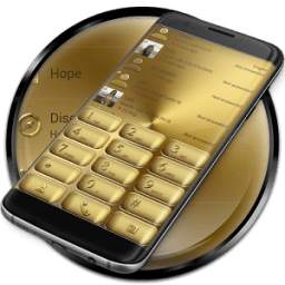 Dialer Solid Gold Theme