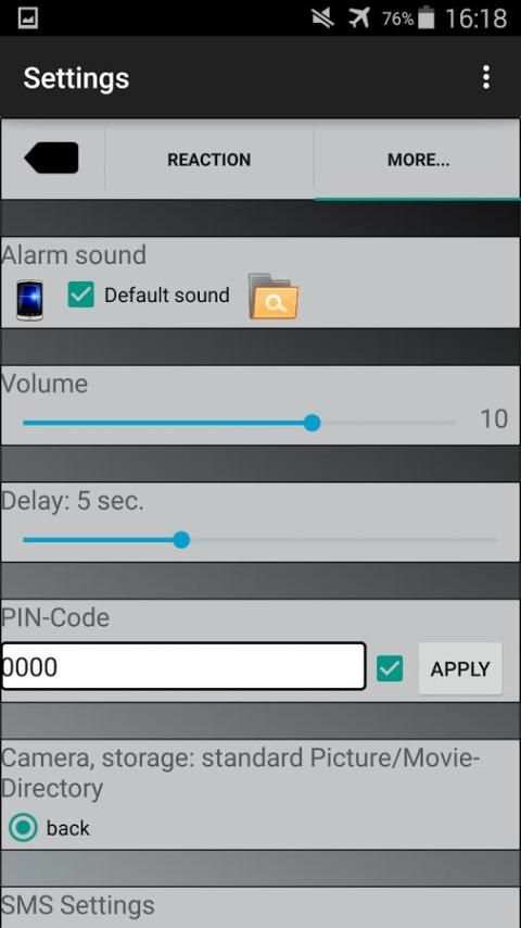Anti Theft - Alarm System 1 تصوير الشاشة