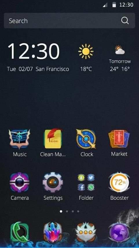 King Back Theme screenshot 3