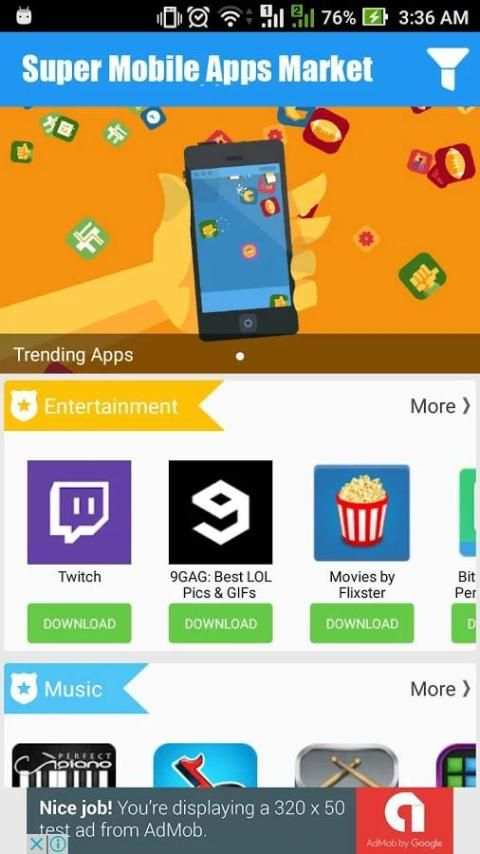 Super Mobile Apps Market स्क्रीनशॉट 3