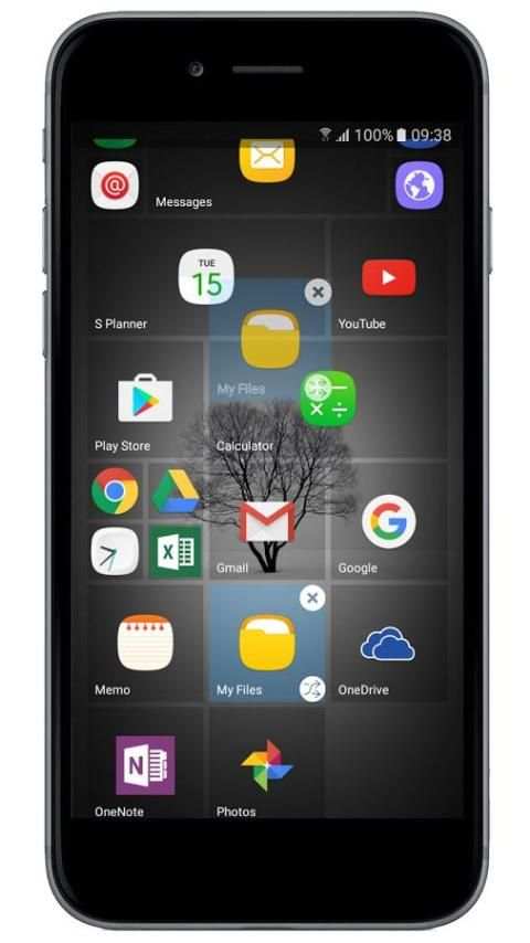 Win 10 Launcher for Android скриншот 2