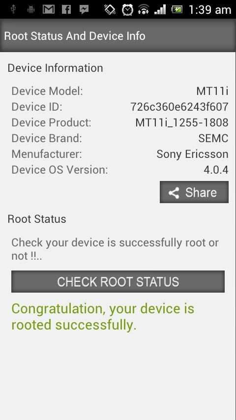 Root Status & Device Info screenshot 3