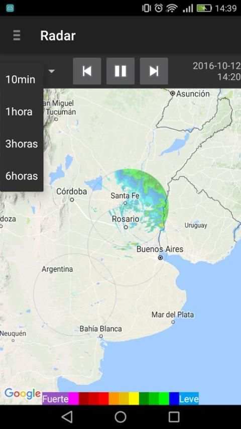SEPA Precipitaciones screenshot 2