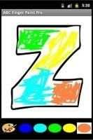ABC Finger Paint for KIDs Lite скриншот 1