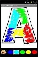 ABC Finger Paint for KIDs Lite скриншот 2