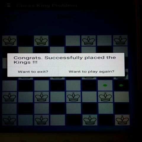 Chess King Problem स्क्रीनशॉट 1