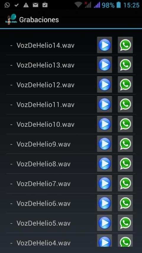 Voz de Helio 1 تصوير الشاشة