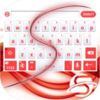 SlideIT Abstract Red Skin