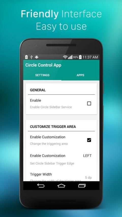 Circle SideBar FREE screenshot 1