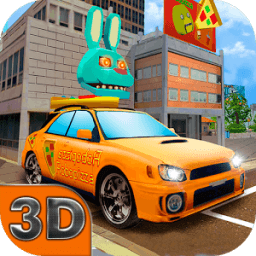 Pizza Delivery Driving Sim أيقونة