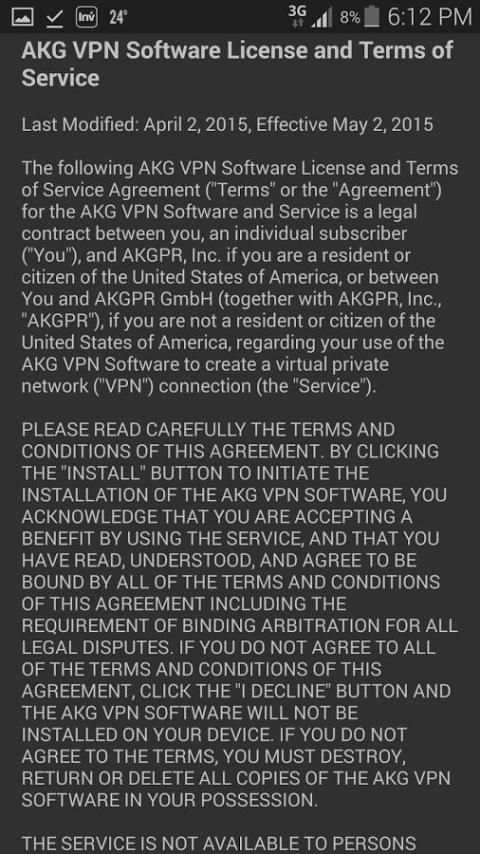 AKG VPN Free screenshot 7