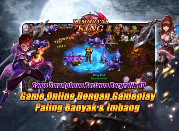 Immortal King - The MMORPG screenshot 1