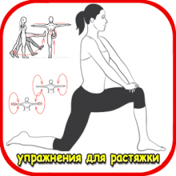 Упражнения для растяжки icon