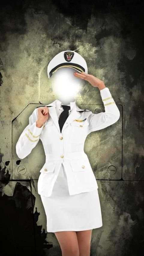 Wanita foto tentara suit screenshot 2