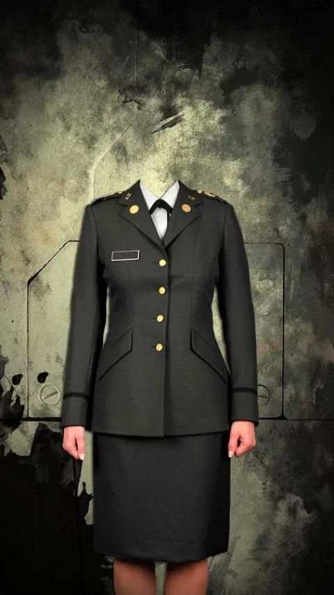 Wanita foto tentara suit screenshot 3