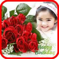 Happy birthday photo frame on 9Apps