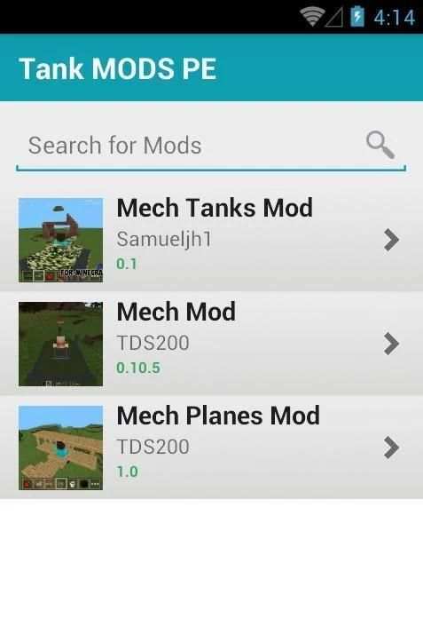 Tank MODS PE screenshot 4