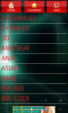 Vod Porn App 2 تصوير الشاشة