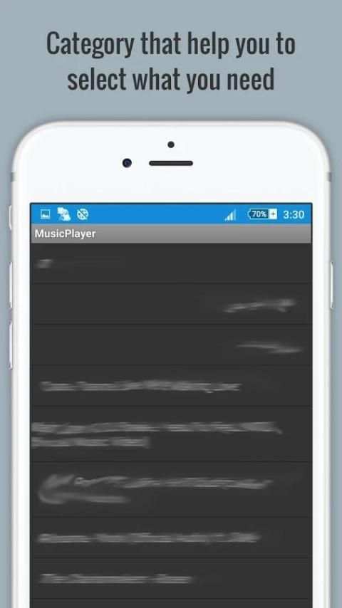 Music Player 2016 screenshot 1