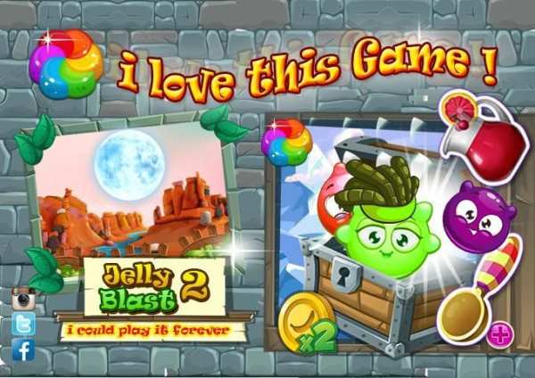 Jelly Blast 2 screenshot 1