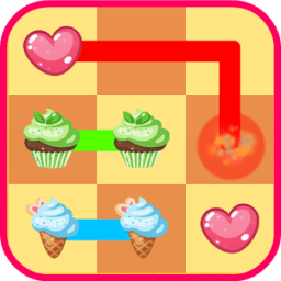 Draw Line Connect Sweet Candy أيقونة