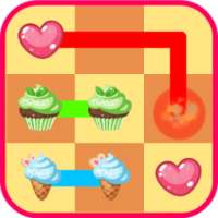 Draw Line Connect Sweet Candy