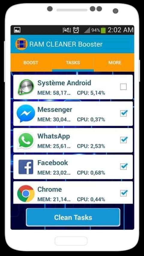 Ram Cleaner Booster 2 تصوير الشاشة