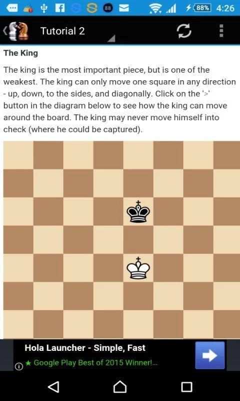 Chess Tutorials скриншот 2