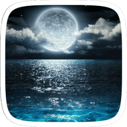 Синий Moonlight Sky Theme иконка