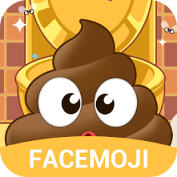Poop Sticker for Facemoji أيقونة