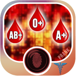 Blood Group Detector Prank أيقونة