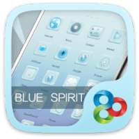 Blue Spirit Go Launcher Theme