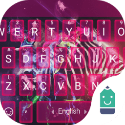 ikon Zebra Waves Typany Keyboard