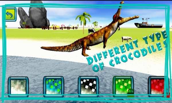 Angry Crocodile Simulator 2016 screenshot 1