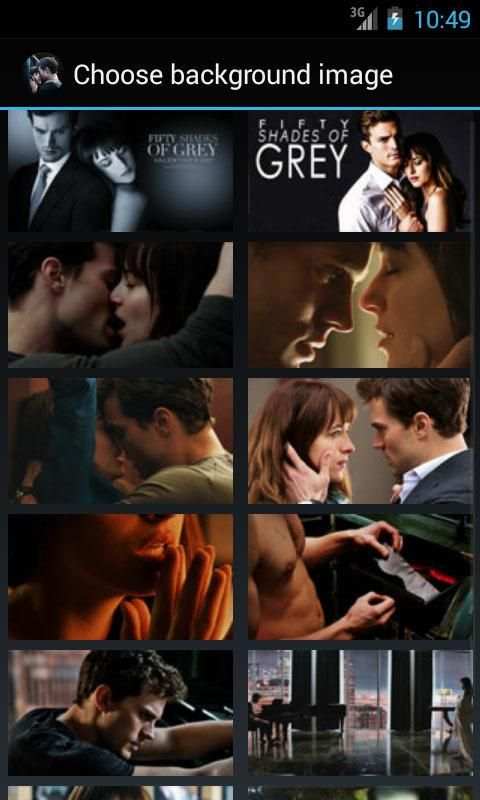 Fifty Shades of Grey HD Живые Обои screenshot 2