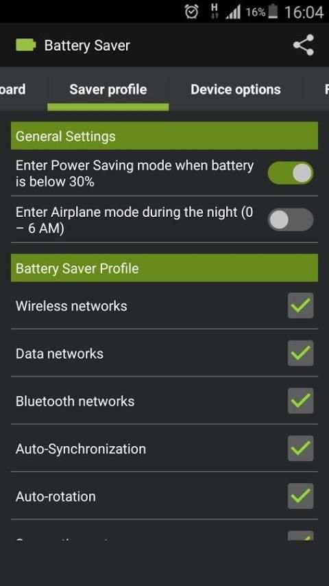 Battery Saver screenshot 2