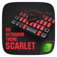 Scarlet GO Keyboard Theme