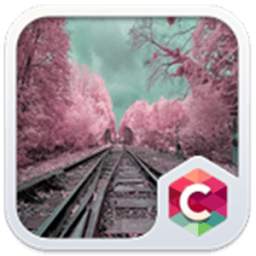 Pink Trees Theme CLauncher