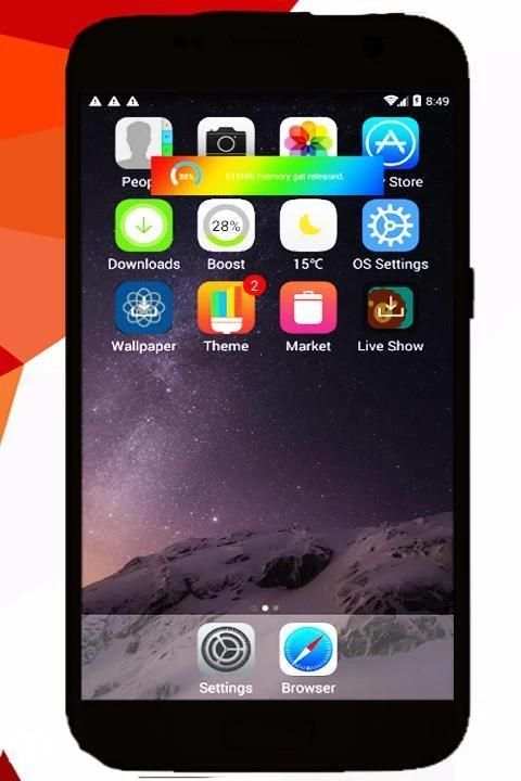 Launcher Theme for iPhone 7 screenshot 4