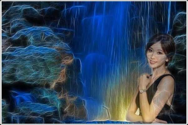 Waterfall Photo Frame स्क्रीनशॉट 1