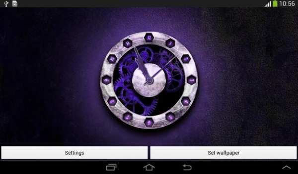 Analog Clock Live Wallpaper screenshot 5