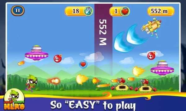 Angry Plants Hero स्क्रीनशॉट 2