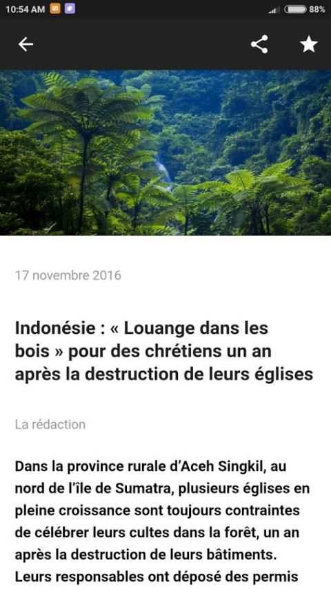 Info Chrétienne 3 تصوير الشاشة