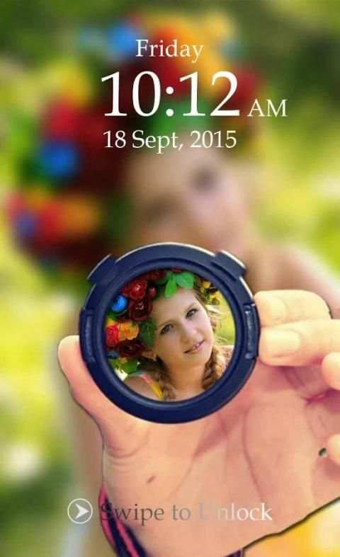 PIP Camera Lock Screen screenshot 6