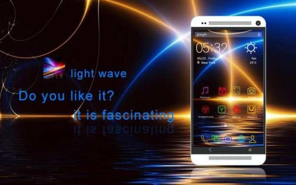 Light Wave Launcher 5 تصوير الشاشة