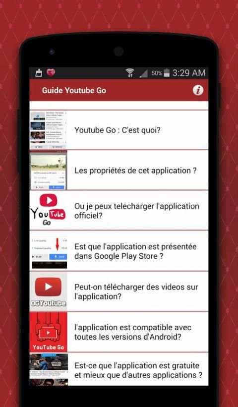 Guide Youtube Go screenshot 3